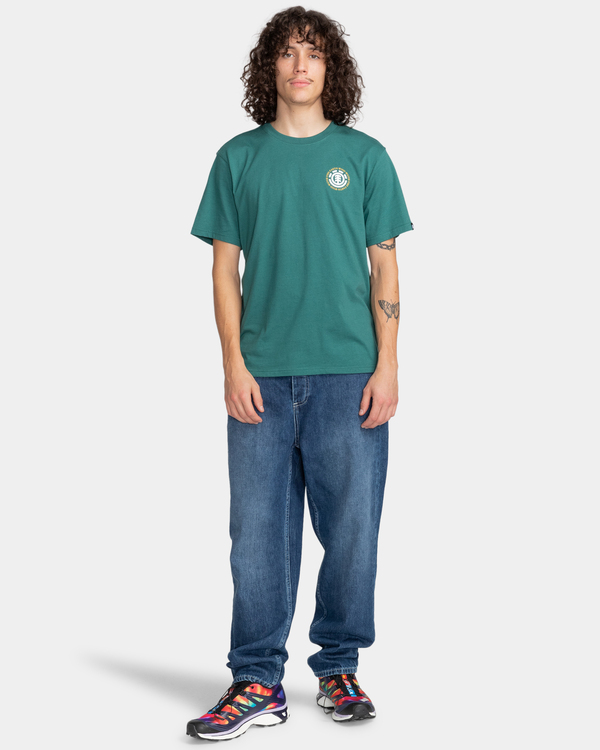 4 Seal - Camiseta para Hombre Verde Z1SSI8ELF1 Element