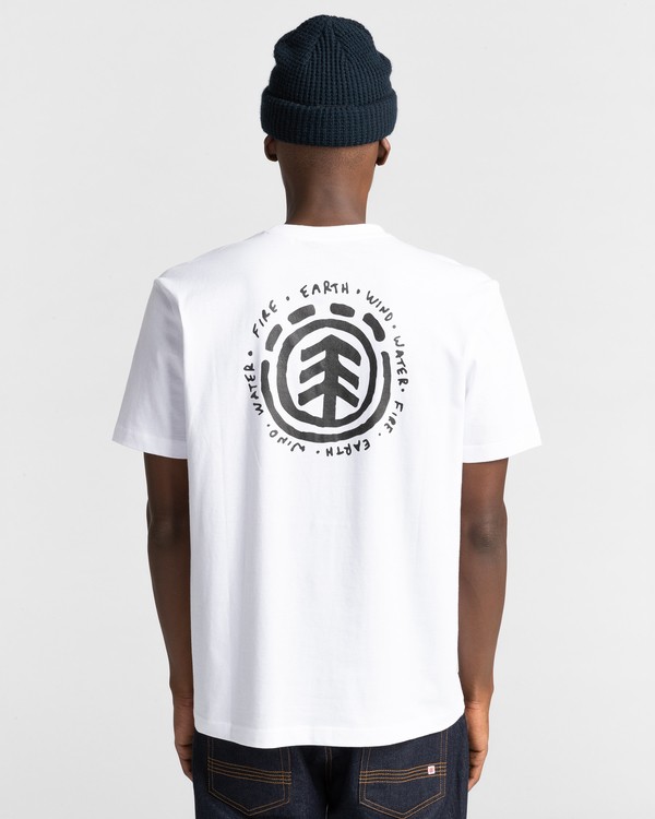 3 Casco - T-Shirt for Men White Z1SSJ2ELF1 Element