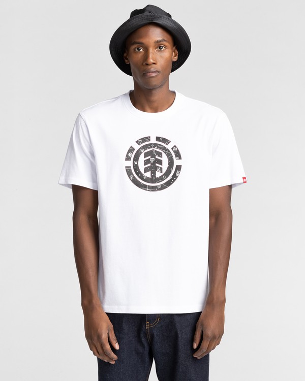 1 Cookie Galaxy - T-shirt pour Homme Blanc Z1SSJ6ELF1 Element