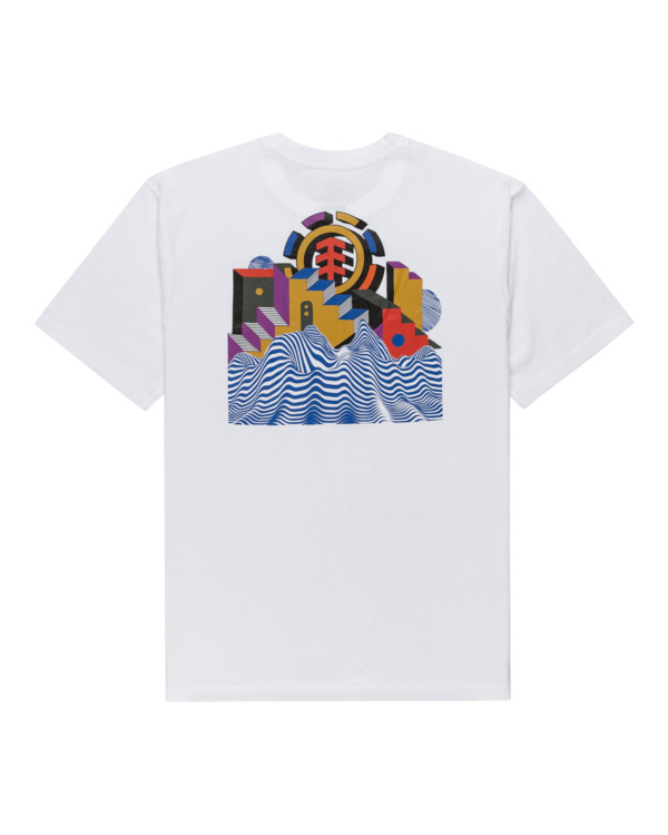 1 Gypsum - T-Shirt for Men White Z1SSJ9ELF1 Element