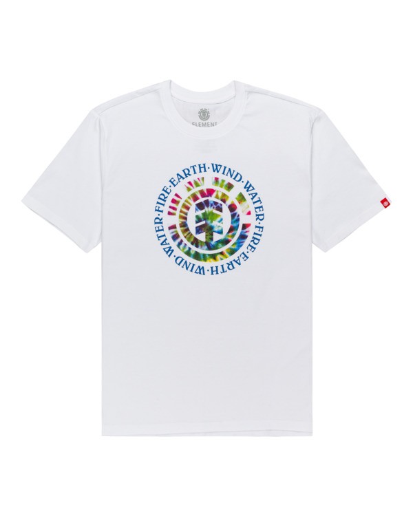 0 Santoro - T-Shirt for Men White Z1SSK6ELF1 Element