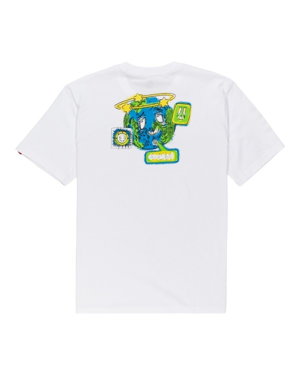 1 Solvista - Maglietta da Uomo White Z1SSM1ELF1 Element