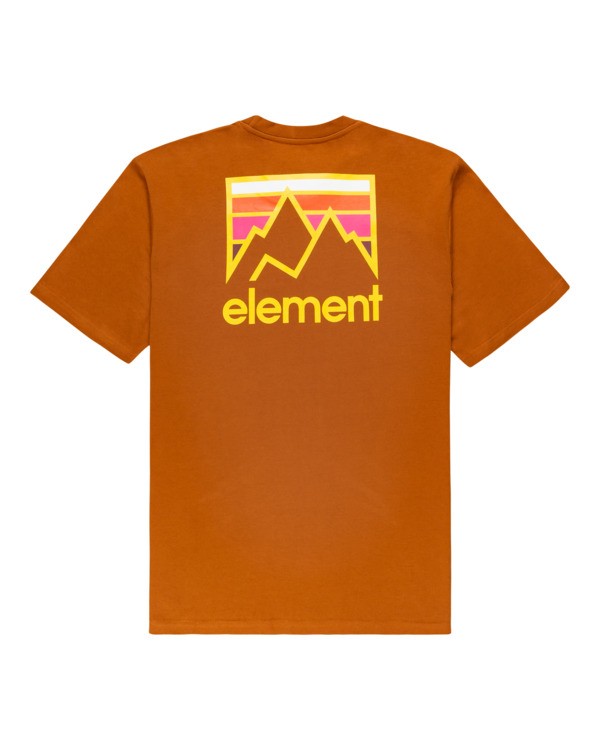 1 Joint - T-Shirt Unisex Brown Z1SSM4ELF1 Element