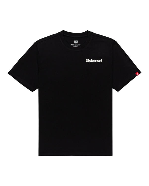 0 Joint - T-Shirt Unisex Black Z1SSM4ELF1 Element