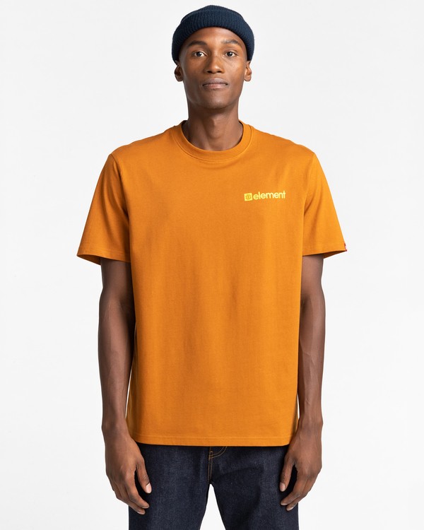 2 Joint - T-Shirt Unisex Brown Z1SSM4ELF1 Element