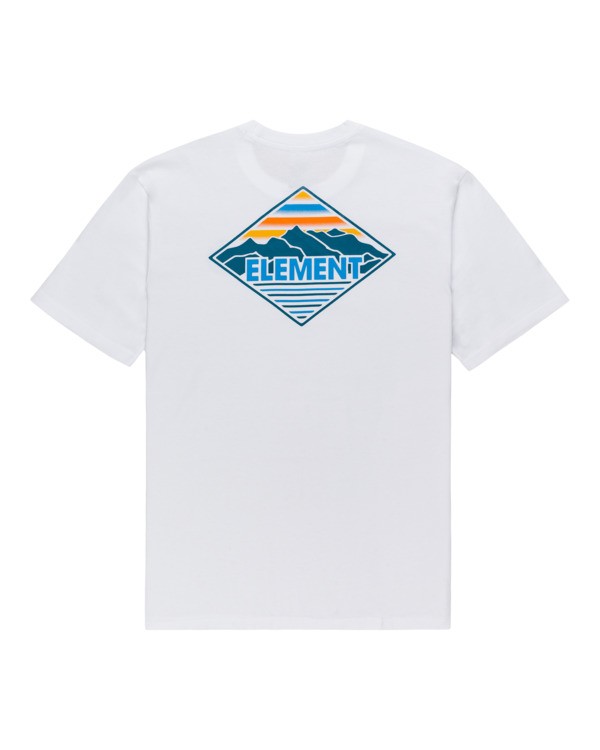 1 Valemont - T-Shirt for Men White Z1SSM6ELF1 Element