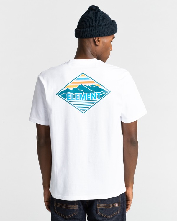 3 Valemont - T-Shirt for Men White Z1SSM6ELF1 Element