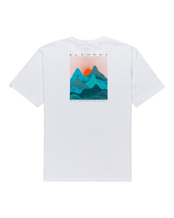1 Lahotan - T-Shirt for Men White Z1SSM8ELF1 Element