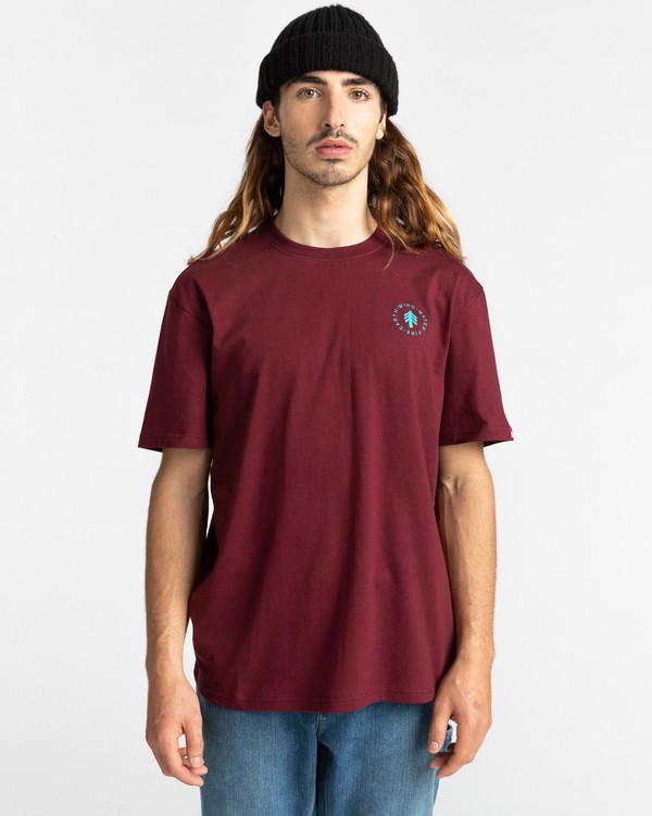 2 Lahotan - T-shirt pour Homme Rouge Z1SSM8ELF1 Element