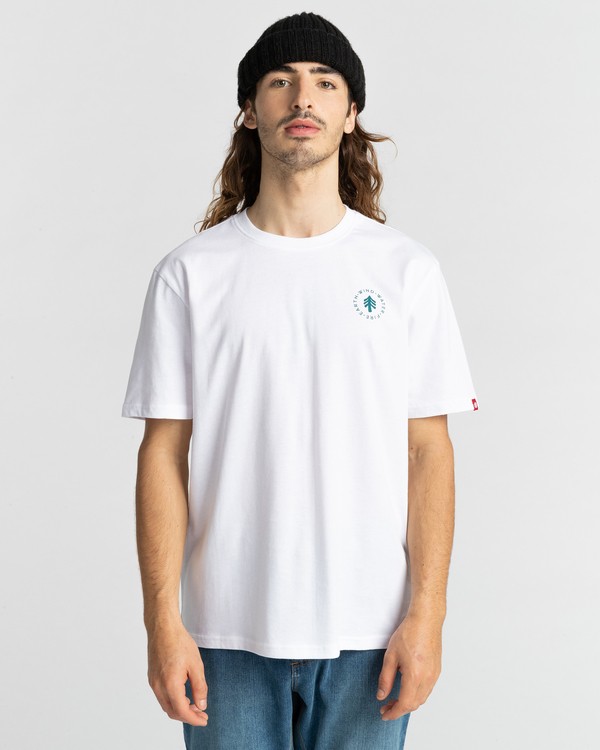 2 Lahotan - T-Shirt for Men White Z1SSM8ELF1 Element