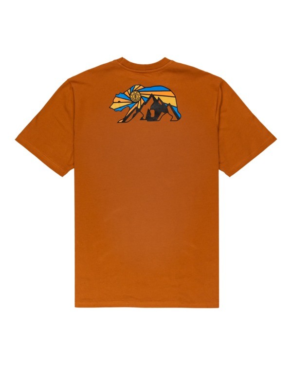 1 Blanton - T-shirt pour Homme Marron Z1SSN2ELF1 Element