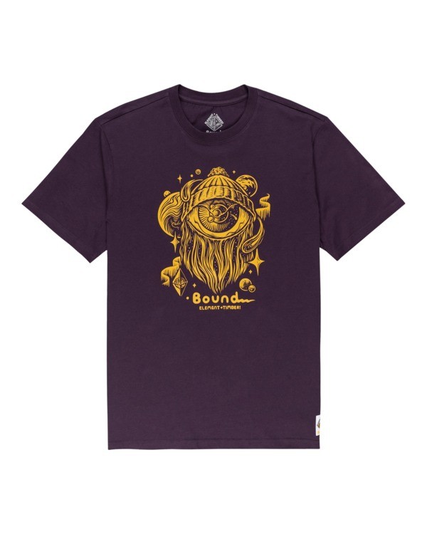 0 A World Apart - T-Shirt for Men Purple Z1SSO7ELF1 Element
