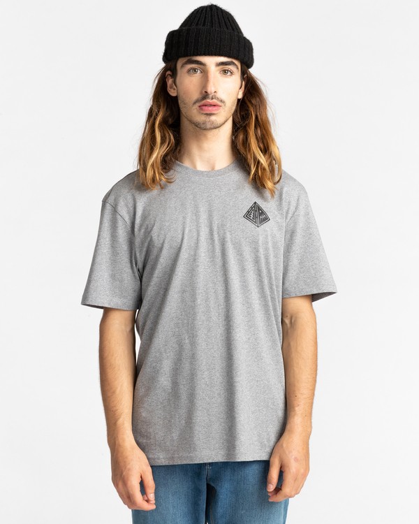 2 Elliptical - T-Shirt for Men Grey Z1SSO8ELF1 Element