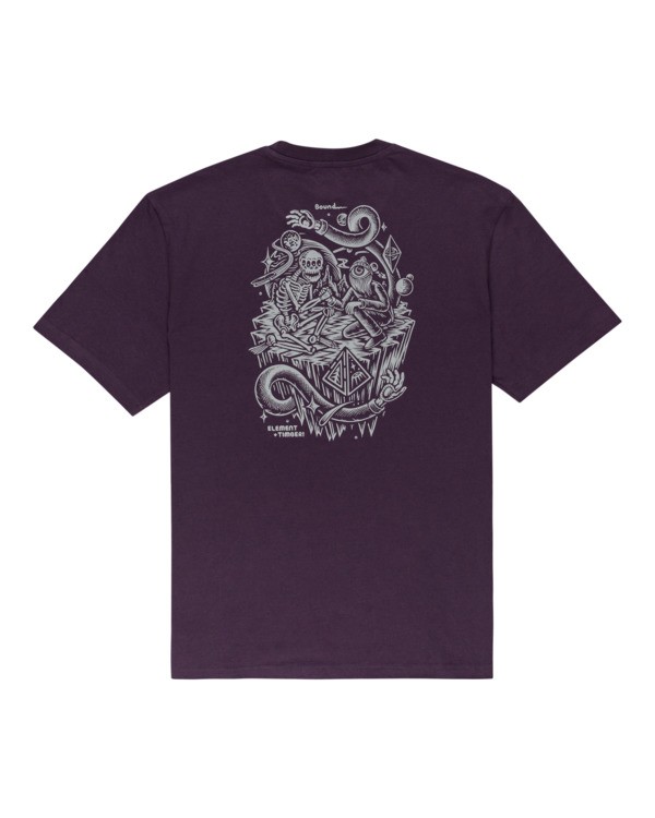 1 Acceptance - T-shirt pour Homme Violet Z1SSO9ELF1 Element