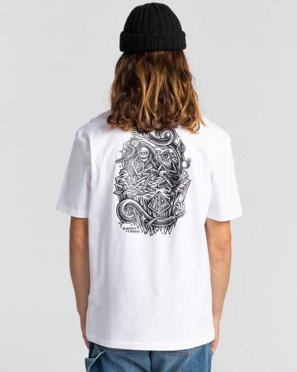 3 Acceptance - T-Shirt for Men White Z1SSO9ELF1 Element