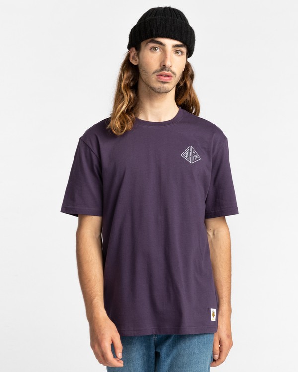 2 Acceptance - T-shirt pour Homme Violet Z1SSO9ELF1 Element