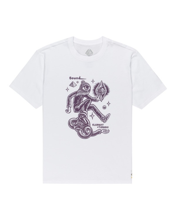 0 Forward - Maglietta da Uomo White Z1SSP2ELF1 Element