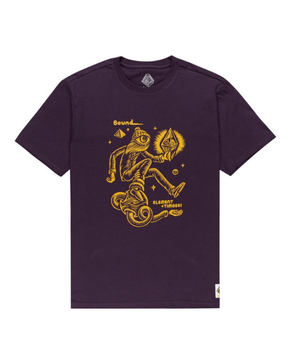 0 Forward - T-Shirt for Men Purple Z1SSP2ELF1 Element