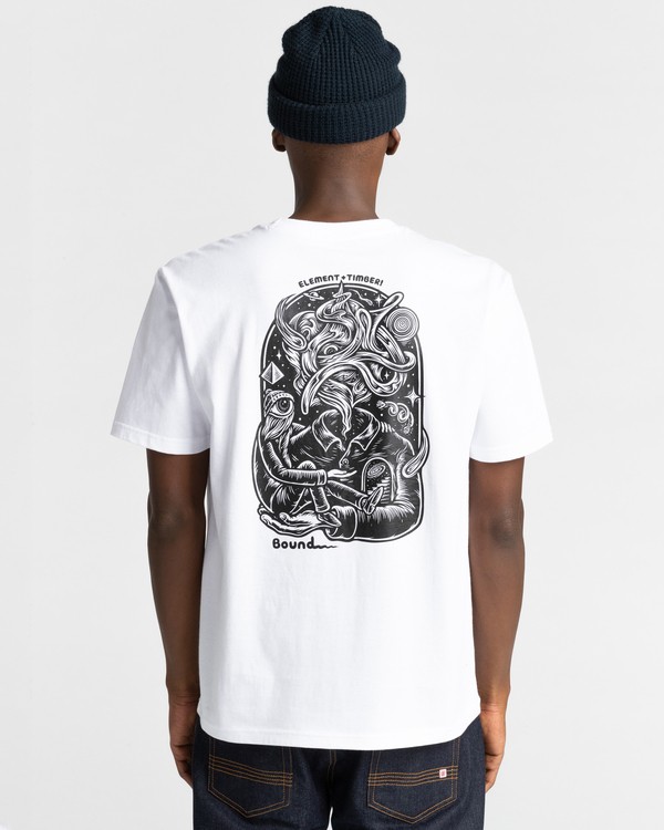 1 Reasoning - T-Shirt for Men White Z1SSP3ELF1 Element