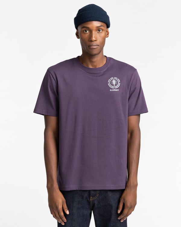2 Rotation - T-Shirt for Men Purple Z1SSP4ELF1 Element