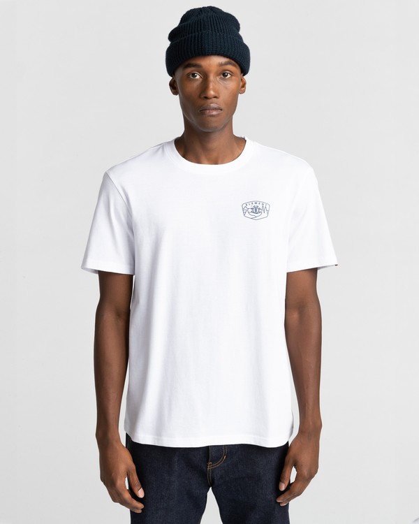 2 Navio - Maglietta da Uomo White Z1SSP6ELF1 Element
