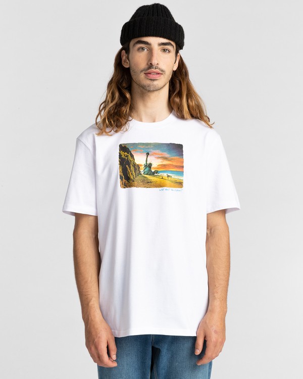 1 Pota Zeal - T-Shirt Unisex White Z1SSQ9ELF1 Element