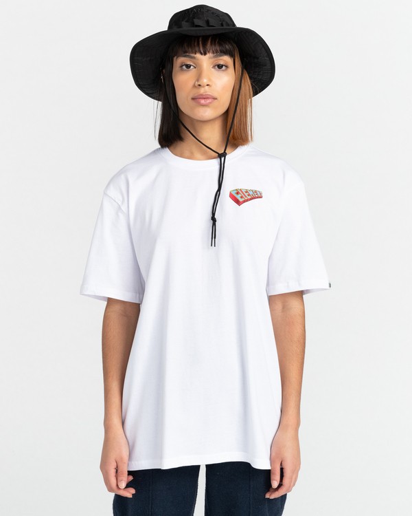 2 Fenix - Camiseta Unisex Blanco Z1SSR5ELF1 Element
