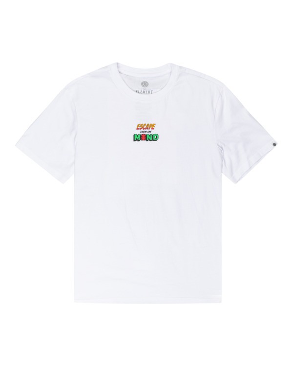 0 Escape Mind - T-Shirt Unisex White Z1SSR7ELF1 Element