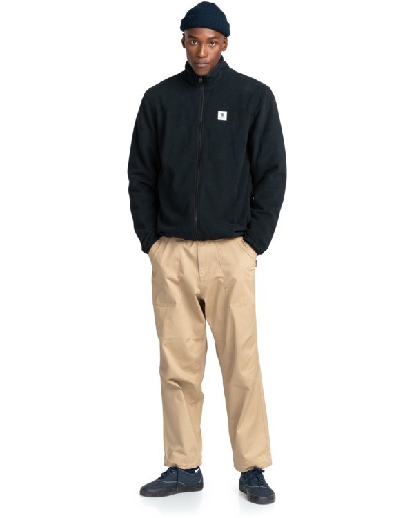 5 Abenaki - Polaire pour Homme Noir Z1WAB3ELF1 Element