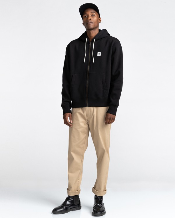 2 Rain Cornell - Sweat à capuche zippé pour Homme Noir Z1ZHC2ELF1 Element