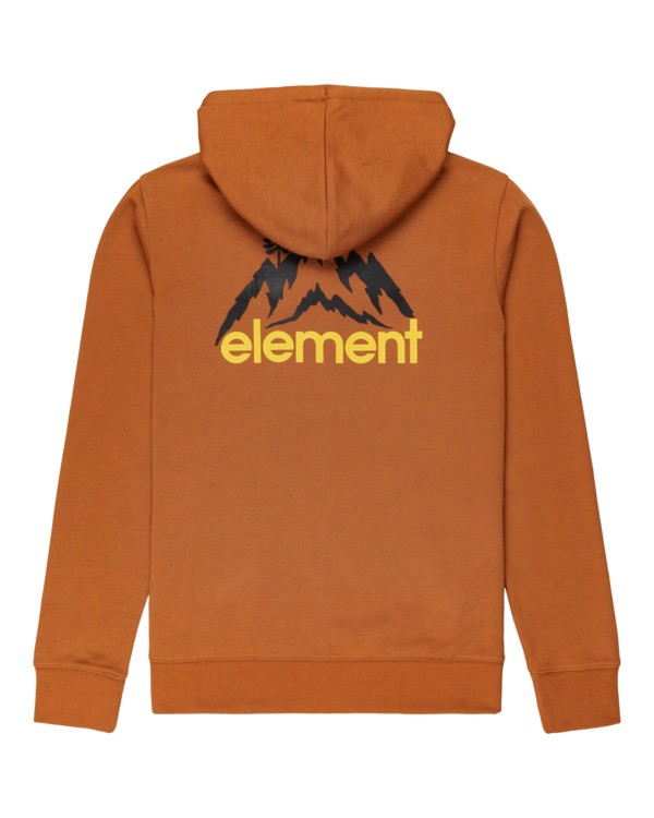 1 Goletta - Zip-Up Hoodie for Men Brown Z1ZHC3ELF1 Element