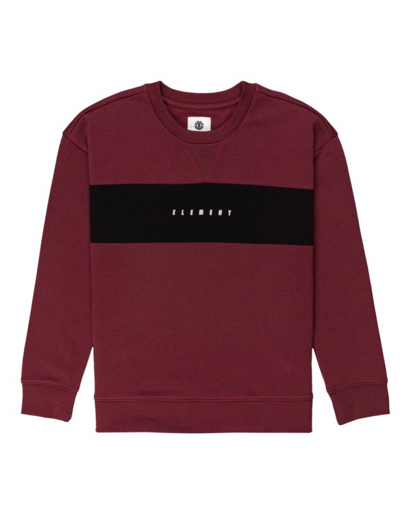0 Sergio - Sweatshirt for Boys Red Z2CRB2ELF1 Element