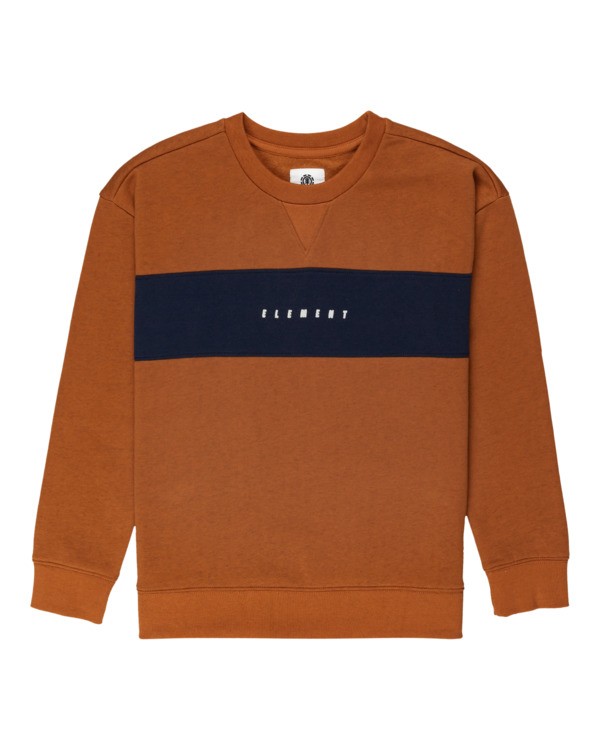 0 Sergio - Sweatshirt for Boys Brown Z2CRB2ELF1 Element