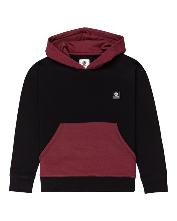 0 Leon - Sudadera con Capucha para Chicos Negro Z2HOB2ELF1 Element