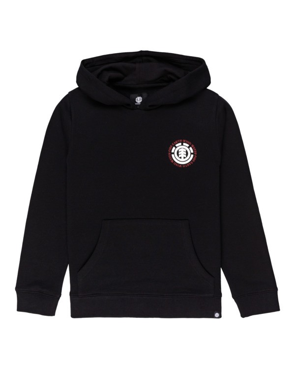 0 Seal - Hoodie for Boys Black Z2HOB6ELF1 Element