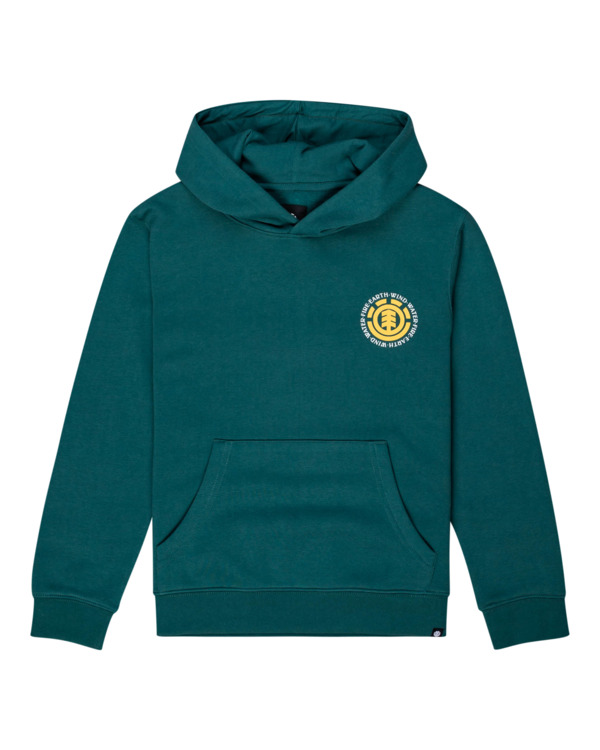 0 Seal - Sweat à capuche pour Garçon Vert Z2HOB6ELF1 Element
