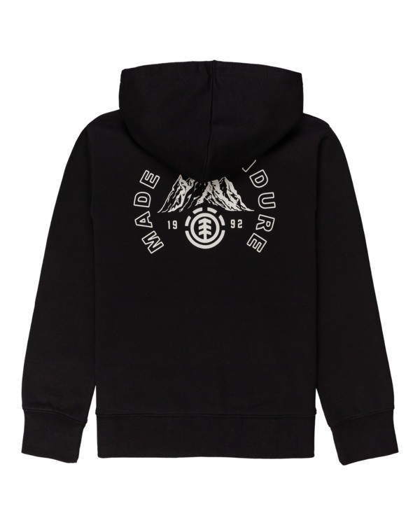 1 Ivyhill - Sweat à capuche pour Garçon Noir Z2HOC2ELF1 Element