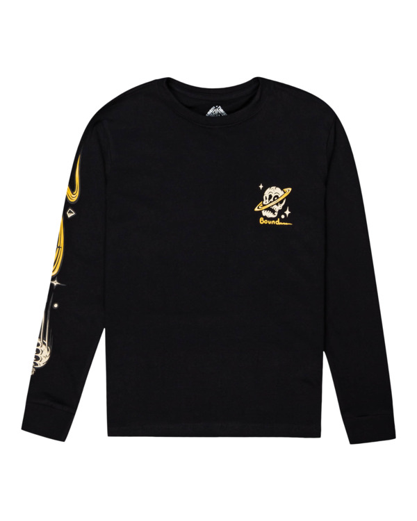 0 Transender - Long Sleeve T-Shirt for Boys Black Z2LSB1ELF1 Element