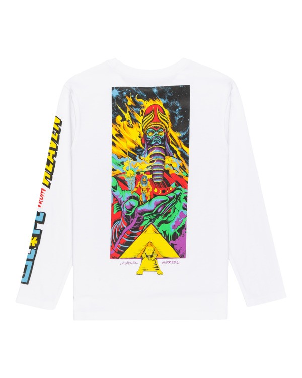 1 Reckoning - Long Sleeve T-Shirt for Boys White Z2LSB7ELF1 Element