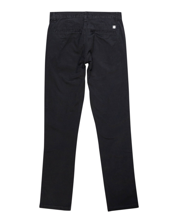 1 Howland Classic - Chinos for Boys Black Z2PTB1ELF1 Element