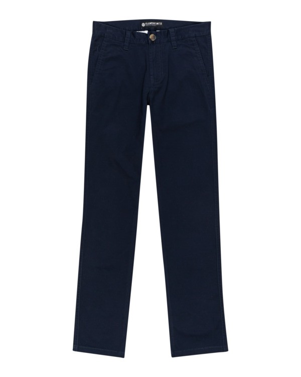 0 Howland Classic - Chinos for Boys Grey Z2PTB1ELF1 Element