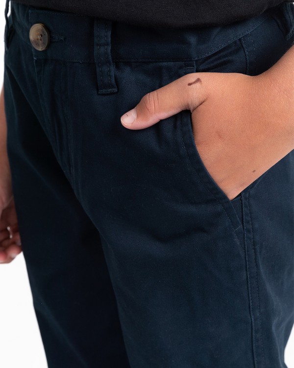 4 Howland Classic - Chinos for Boys Grey Z2PTB1ELF1 Element