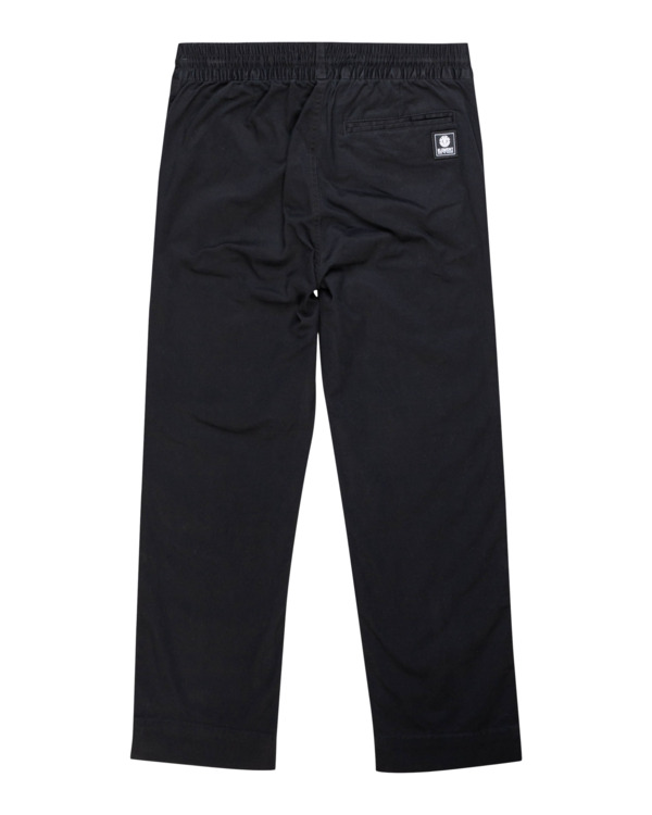 1 Chillin Twill - Trousers for Boys Black Z2PTB2ELF1 Element