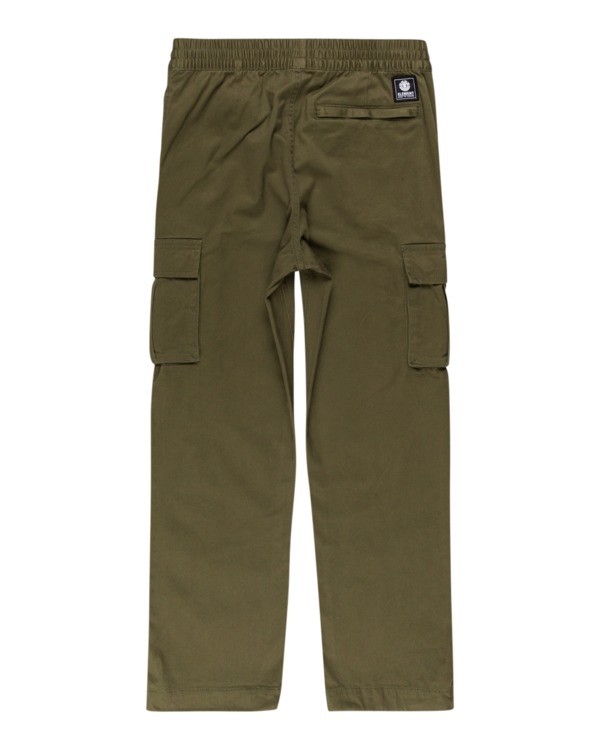 1 Mayari Cargo - Trousers for Boys Green Z2PTB4ELF1 Element
