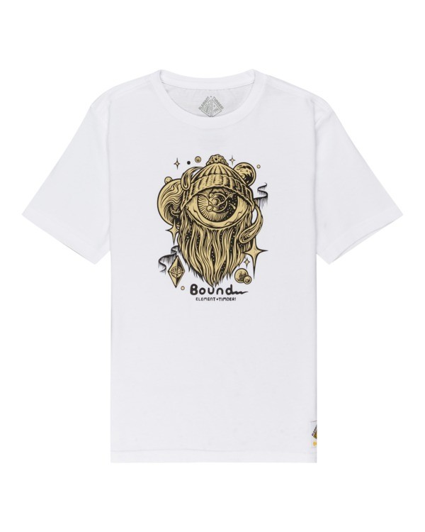 0 A World Apart - T-shirt pour Garçon Blanc Z2SSC1ELF1 Element