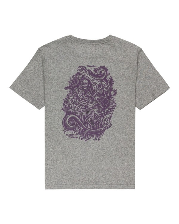 1 Acceptance - T-shirt pour Garçon Gris Z2SSC2ELF1 Element