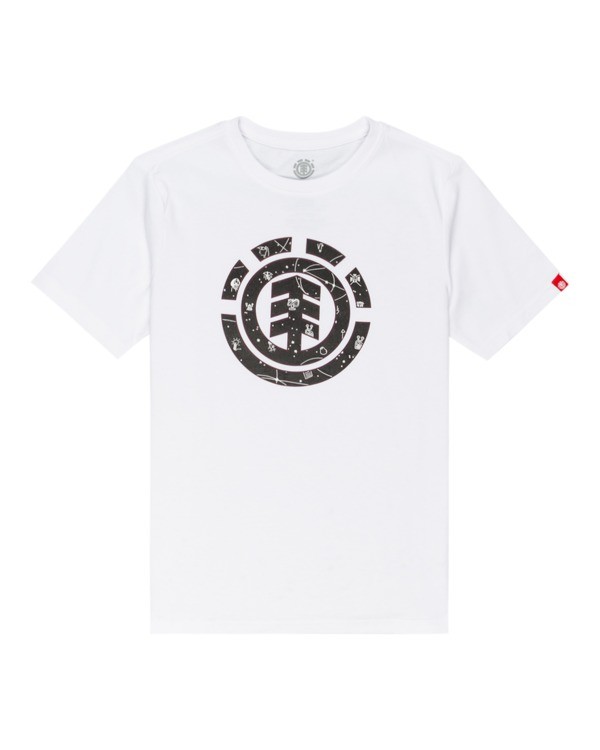 0 Cookie Galaxy - T-shirt pour Garçon Blanc Z2SSC6ELF1 Element