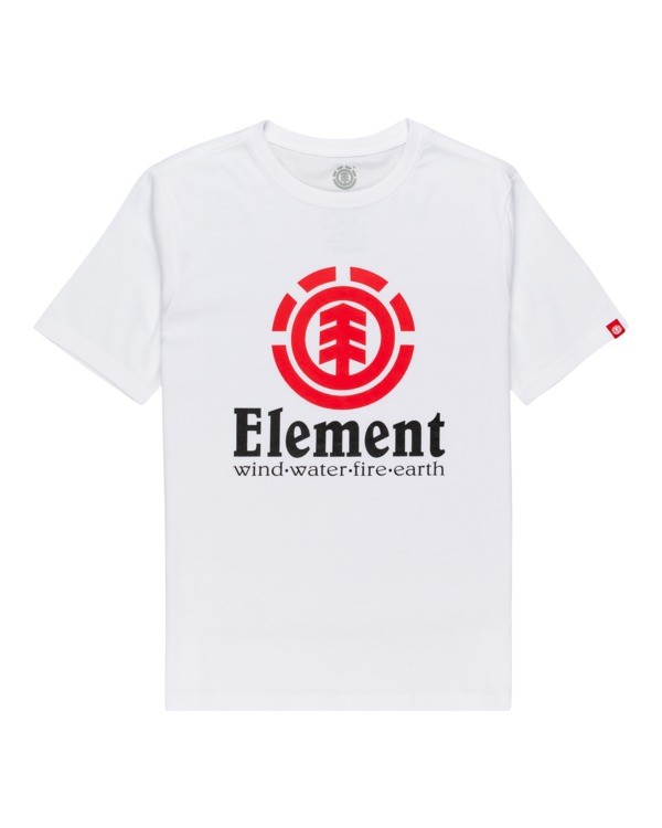 0 Vertical - T-Shirt for Boys White Z2SSC8ELF1 Element