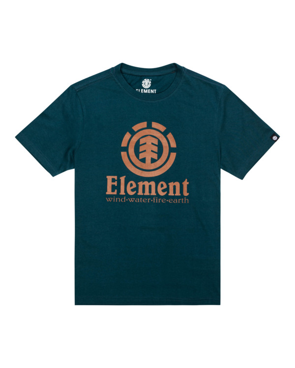 0 Vertical - T-Shirt für Jungen Grün Z2SSC8ELF1 Element