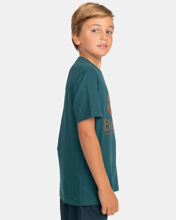 2 Vertical - T-Shirt für Jungen Grün Z2SSC8ELF1 Element